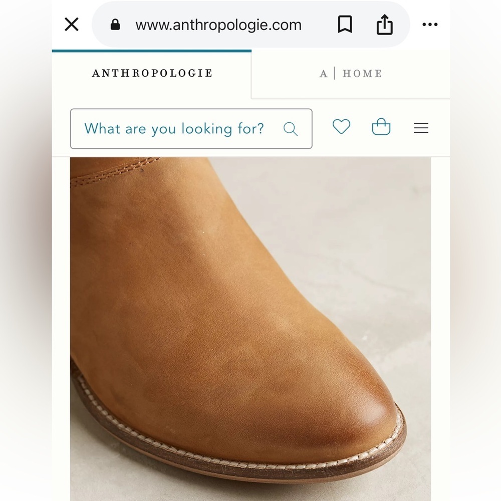 Anthropologie Seychelles Women's Tan SNARE Leather Ankle Booties size 8 - Picture 14 of 15